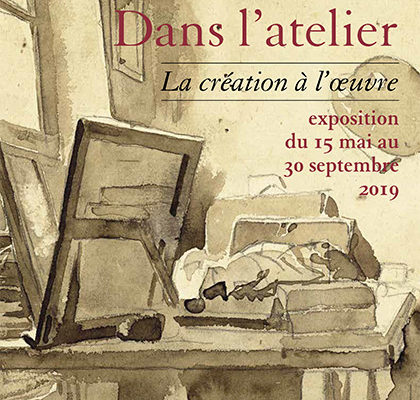 Dans l’atelier la création à l’œuvre / Musée Delacroix Paris