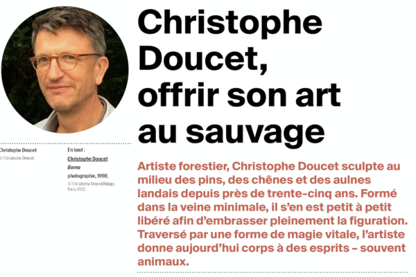 Bourse EKPHRASIS :  découvrez le texte de Charlotte Cosson sur le travail de Christophe Doucet