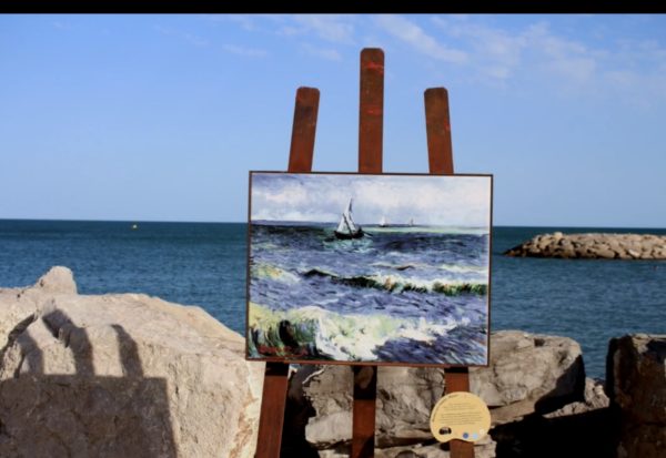 Van Gogh aux Saintes-Maries de la Mer, juin 2022