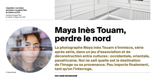 Bourse EKPHRASIS :  découvrez le texte de Anne Bourrassé sur le travail de Maya Inès Touam