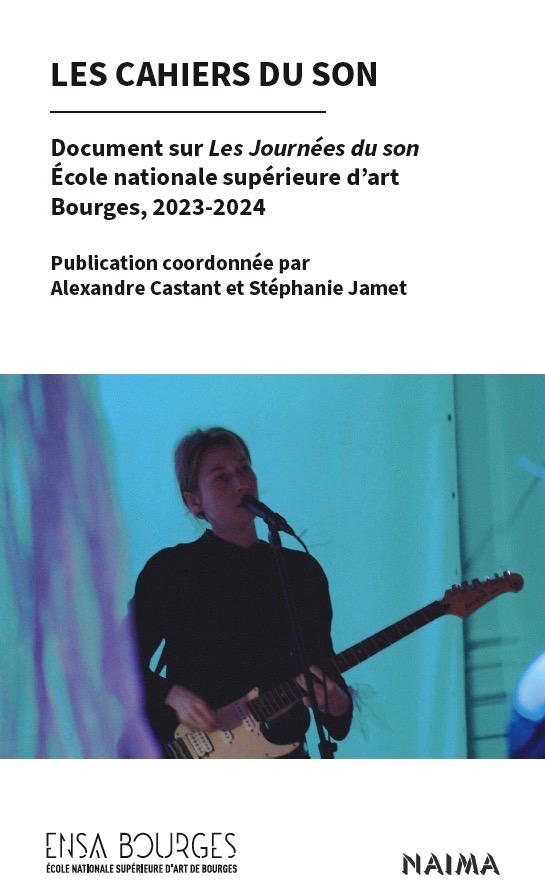 Parution des « Cahiers du son, Document sur Les Journées du son, 2023-2024 »