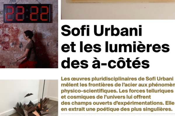 Bourse EKPHRASIS :  découvrez le texte de Sophie Braganti sur le travail de Sofi Urbani