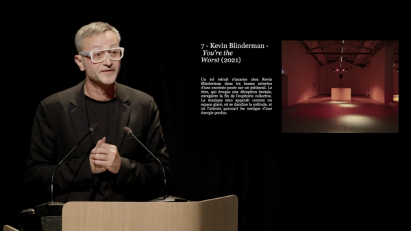 Retour en vidéo sur le Prix AICA france Élisabeth Couturier de la critique d&rsquo;art : Fabien Danesi.