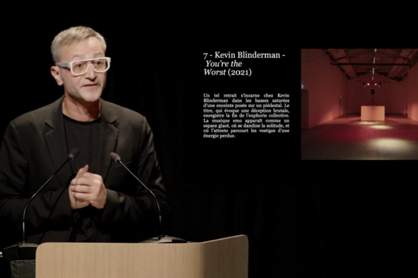 Retour en vidéo sur le Prix AICA france Élisabeth Couturier de la critique d&rsquo;art : Fabien Danesi.