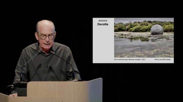 Retour en vidéo sur le Prix AICA france Élisabeth Couturier de la critique d&rsquo;art : Didier Arnaudet.