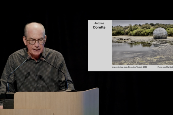 Retour en vidéo sur le Prix AICA france Élisabeth Couturier de la critique d&rsquo;art : Didier Arnaudet.