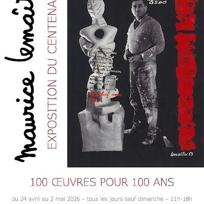 Exposition « MAURICE LEMAÎTRE, 100 OEUVRES POUR 100 ANS »