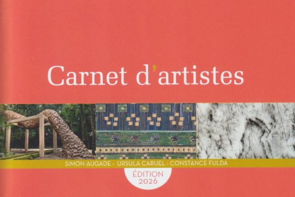 Carnet d&rsquo;artistes 2026, spécial 170 ans de la Bambouseraie-en-Cévennes, avec S. Augade, U. Caruel et C.Fulda