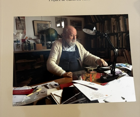 Francesca Caruana et Michel Butor (catalogue 12 poésures et…encorps !)
