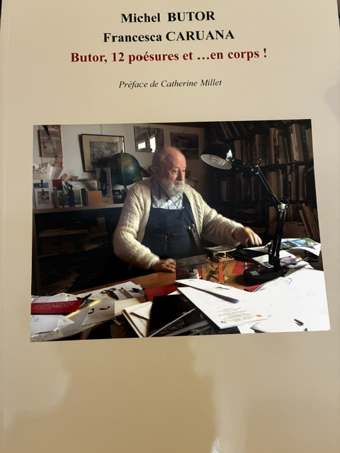 Francesca Caruana et Michel Butor (catalogue 12 poésures et…encorps !)